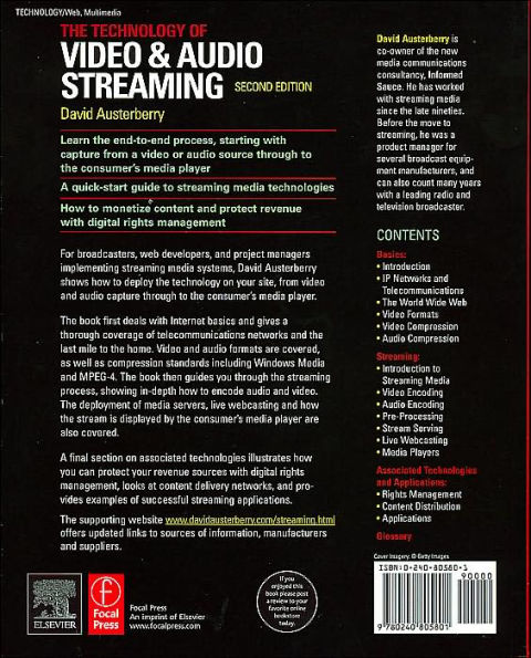 The Technology of Video and Audio Streaming / Edition 2