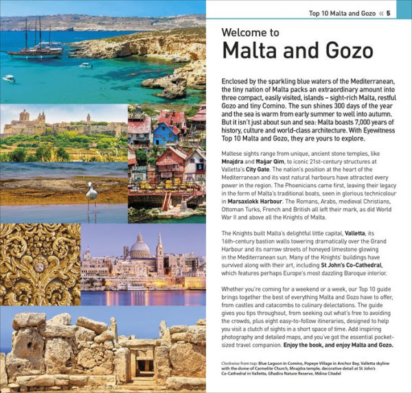 DK Eyewitness Top 10 Malta and Gozo