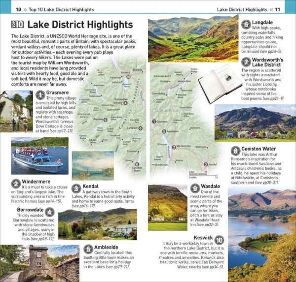 DK Eyewitness Top 10 Lake District