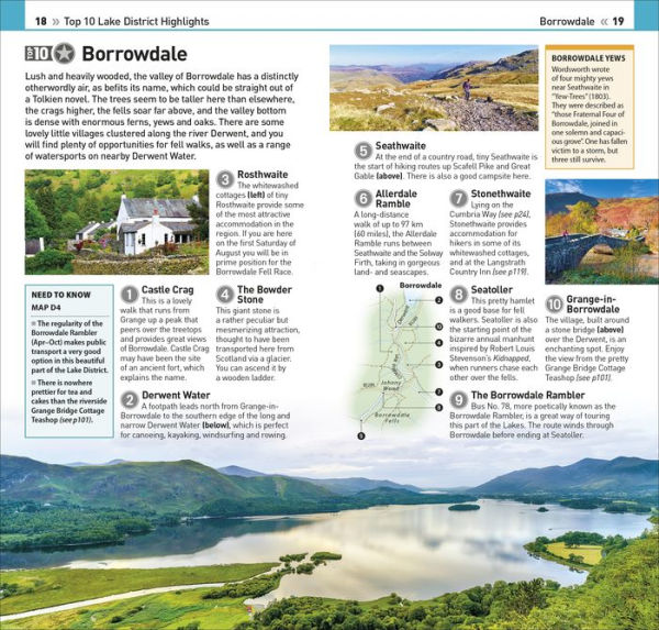 DK Eyewitness Top 10 Lake District