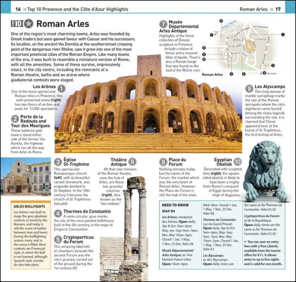 DK Top 10 Provence and the Cote d'Azur