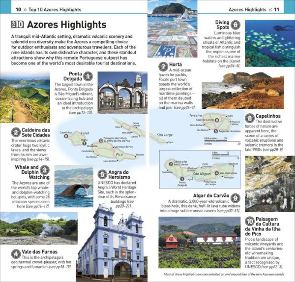 DK Eyewitness Top 10 Azores