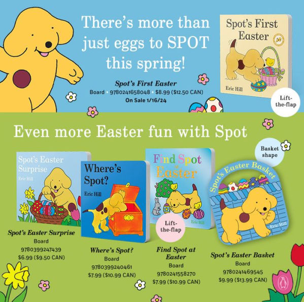 Spot's First Easter: A Lift-the-Flap Easter Classic