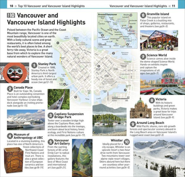 DK Eyewitness Top 10 Vancouver and Vancouver Island