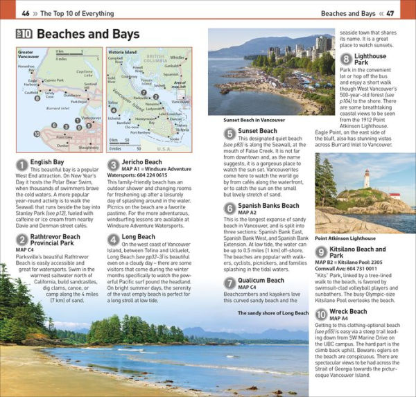 DK Eyewitness Top 10 Vancouver and Vancouver Island