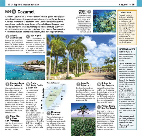 Cancún y Yucatán Guía Top 10