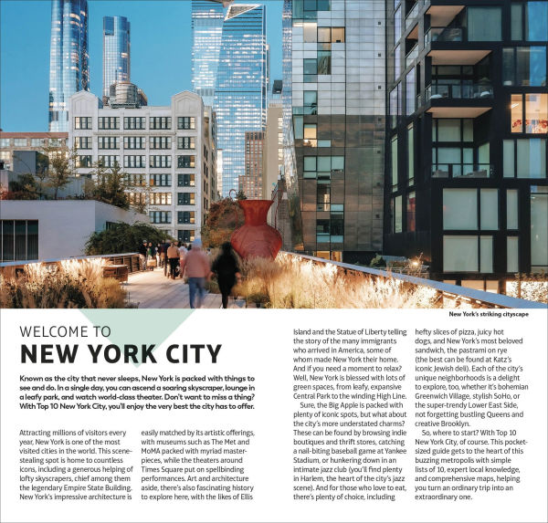 DK Top 10 New York City