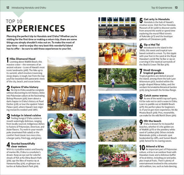DK Top 10 Honolulu and O'ahu