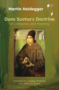 Title: Duns Scotus's Doctrine of Categories and Meaning, Author: Martin Heidegger