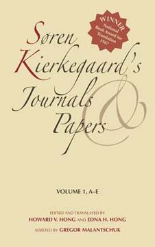 Søren Kierkegaard's Journals and Papers, Volume 1: A-E