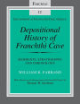 Depositional History of Franchthi Cave: Stratigraphy, Sedimentology, and Chronology, Fascicle 12