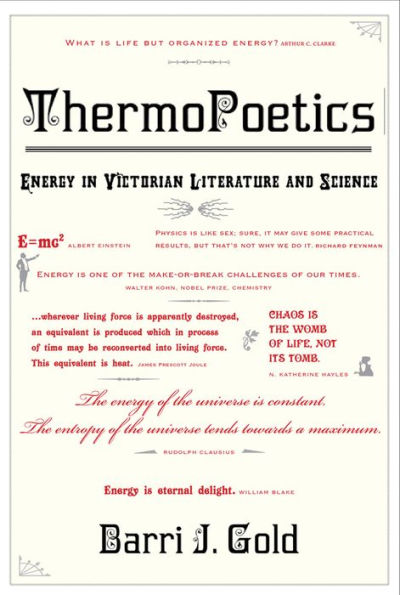 ThermoPoetics: Energy in Victorian Literature and Science