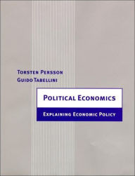 Title: Political Economics: Explaining Economic Policy, Author: Torsten Persson