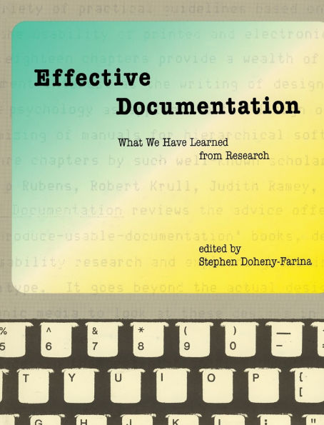 Effective Documentation: What We Have Learned from Research