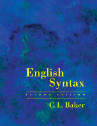 Title: English Syntax, second edition / Edition 2, Author: C. L. Baker