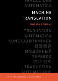 Title: Machine Translation, Author: Thierry Poibeau