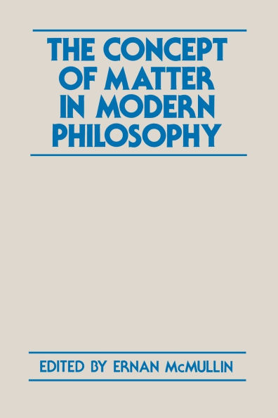 The Concept of Matter Modern Philosophy