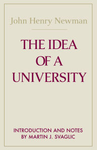 Title: The Idea of a University, Author: John Henry Cardinal Newman