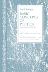 Title: Basic Concepts of Poetics, Author: Emil Staiger