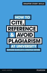 Title: How to Cite, Reference & Avoid Plagarism at University, Author: Kathleen McMillan