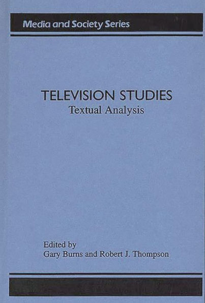 Television Studies: Television Studies