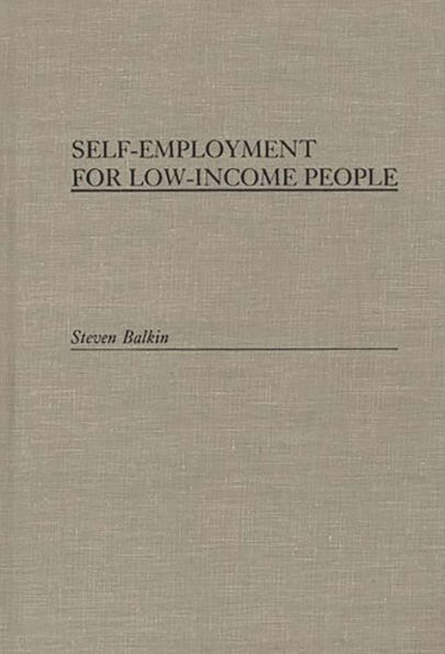 Self-Employment for Low-Income People