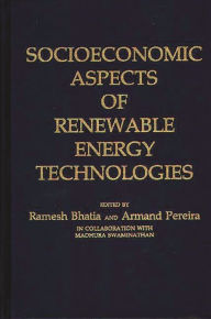 Title: Socioeconomic Aspects of Renewable Energy Technologies, Author: Ramesh Bhatia