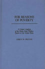 For Reasons of Poverty: A Critical Analysis of the Public Child Welfare System in the United States