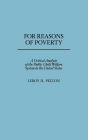 For Reasons of Poverty: A Critical Analysis of the Public Child Welfare System in the United States