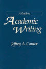 A Guide to Academic Writing / Edition 1