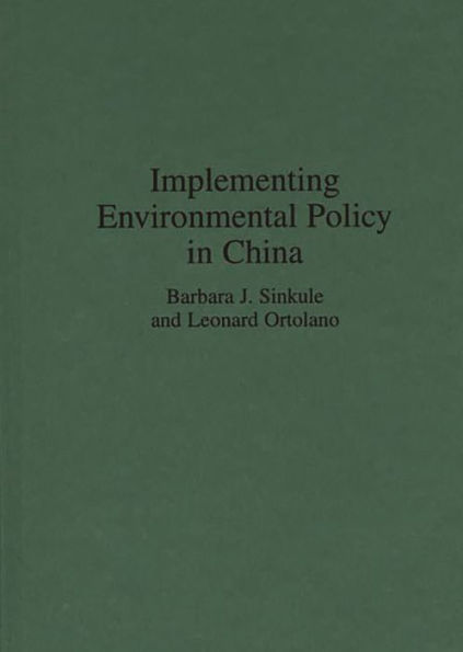 Implementing Environmental Policy in China