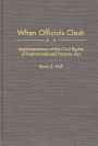 When Officials Clash: Implementation of the Civil Rights of Institutionalized Persons Act