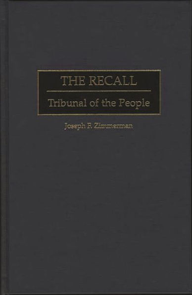 The Recall: Tribunal of the People / Edition 1