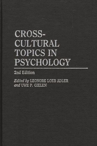 Cross-Cultural Topics in Psychology / Edition 2