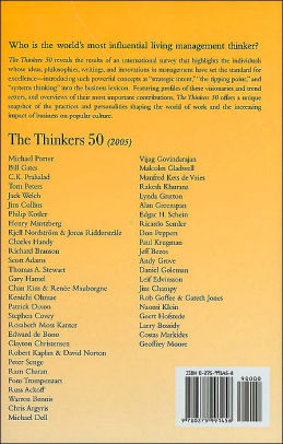 The Thinkers 50: The World's Most Influential Business Writers and Leaders