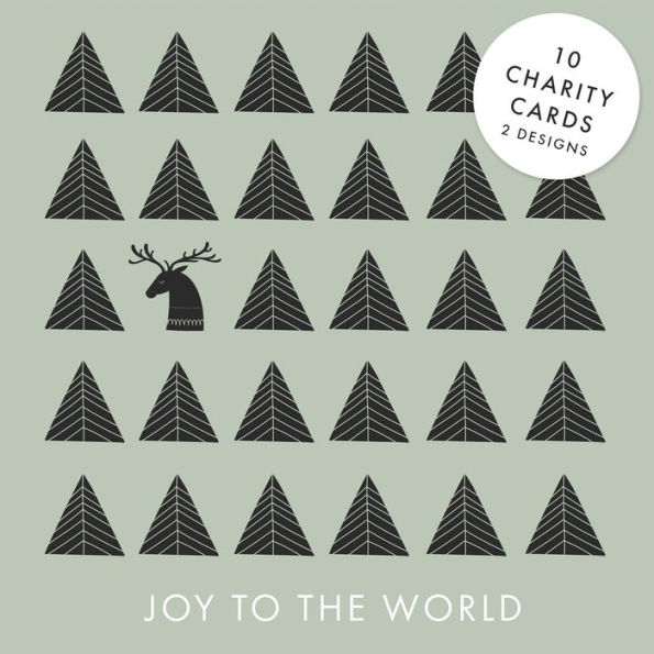 SPCK Charity Christmas Cards with Bible Verse, Pack of 10, 2 Designs: Modern Christmas