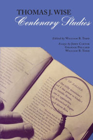Title: Thomas J. Wise: Centenary Studies, Author: William B. Todd