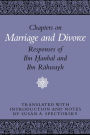 Chapters on Marriage and Divorce: Responses of Ibn Hanbal and Ibn Rahwayh