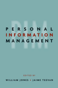 Title: Personal Information Management, Author: William P. Jones