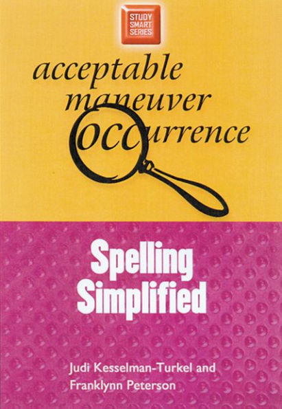 Spelling Simplified