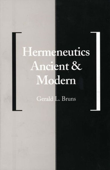 Hermeneutics Ancient and Modern / Edition 1