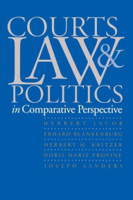 Title: Courts, Law, and Politics in Comparative Perspective / Edition 1, Author: Herbert Jacob