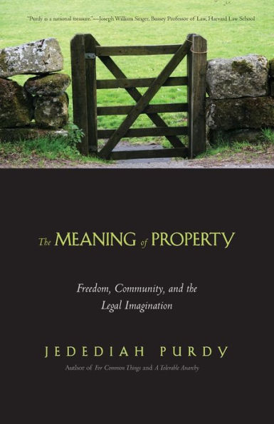 the Meaning of Property: Freedom, Community, and Legal Imagination