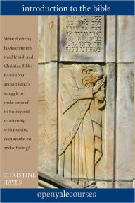 Title: Introduction to the Bible, Author: Christine Hayes
