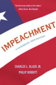 Title: Impeachment: A Handbook, Author: Charles L. Black Jr.