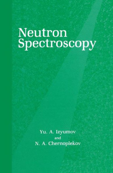 Neutron Spectroscopy