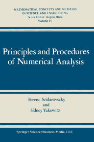 Title: Principles and Procedures of Numerical Analysis, Author: Ferenc Szidarovszky