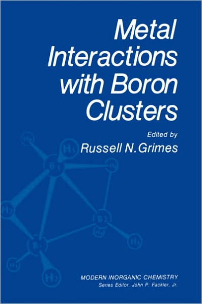 Metal Interactions with Boron Clusters / Edition 1