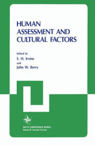 Title: Human Assessment and Cultural Factors, Author: John W. Berry