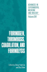 Title: Fibrinogen, Thrombosis, Coagulation and Fibrinolysis, Author: Chung Yuan Liu